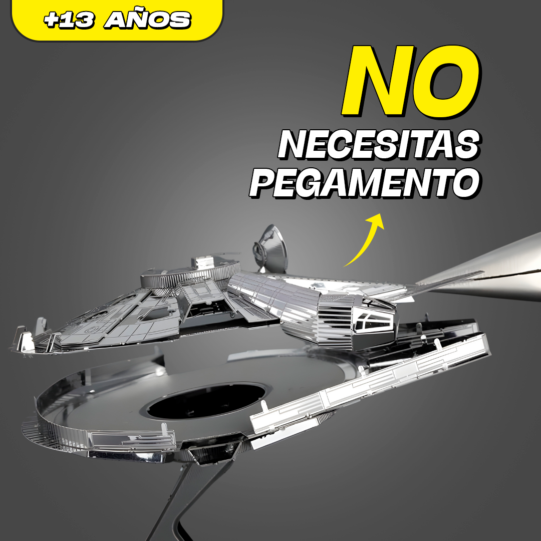 Rompecabezas 3D de Metal - Colección de Star Wars